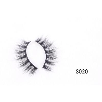 China Long Mink Eyelash Vendor Natural 3D Handmade Lashes 100% Real Mink Eyelashes for sale