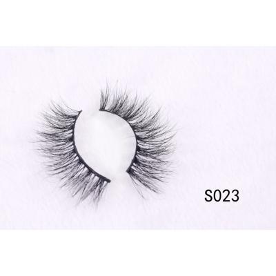 China 2021 Customs Private Label Long Natural Mink Lashes 3D Real Mink Eyelashes for sale