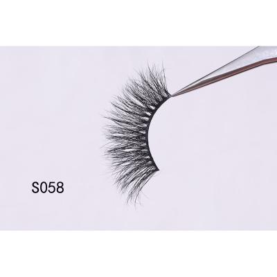 China 4D Mink Lashes Customized Boxes Full Natural Soft Strip Lashes False Lashes Seller Hand Made False Eyelashes Accept Customized Logo 25mm*33mm for sale