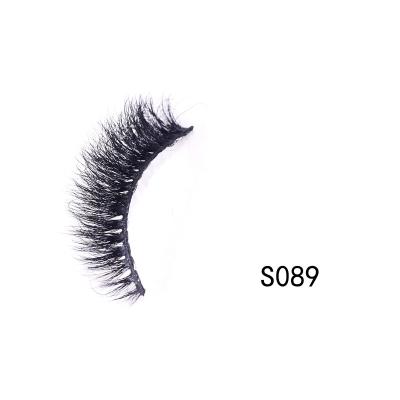 China 2021 Best 5D Natural And Thin Mink Eyelashes Vendor Wholesale 100% Real Mink Eyelash for sale