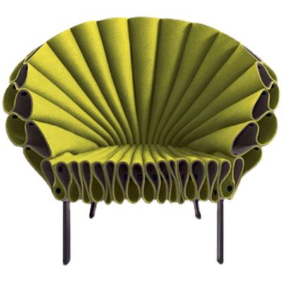 China Peacock armchair Nordic designer leisure chair special-shaped creative personality art peacock open screen chair for sale