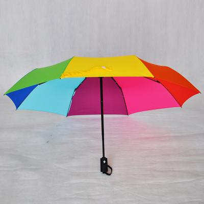 China Good Quality Manufacturer Modern Wholesale 3 Times Auto Umbrella Brand Custom Logo for sale