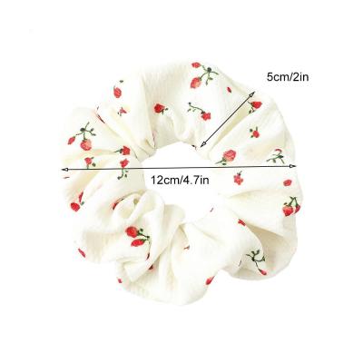 China Fashion Cotton Material Style Large Intestine Circle Hair Bands Elastic Headbands for sale