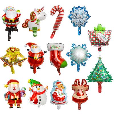 China Last Christmas Tree Shape Balloon Disposable Colorful Movie Cartoon Foil Balloon Decoration for sale