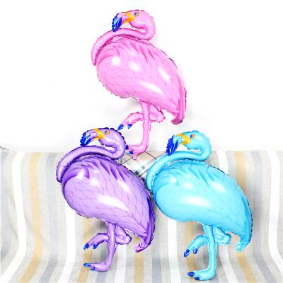 China Festival Decoration Animal Flamingo Foil Balloons Inflation Balloon Wedding Party Decoration for sale