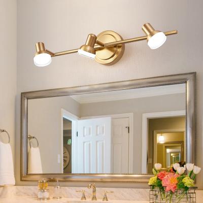 China Modern Mirror Lamp Vintage Bathroom Mirror Lights, Mirror Front Light with Rotatable Lamp Head, Retro Cabinet Warm White Mirror LED Lig for sale