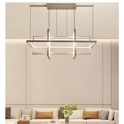 China Modern Drop Pendant Indoor Modern Commercial Desk Hanging Lamp Led Tube Celling Light Led Linear Pendant Lights for sale