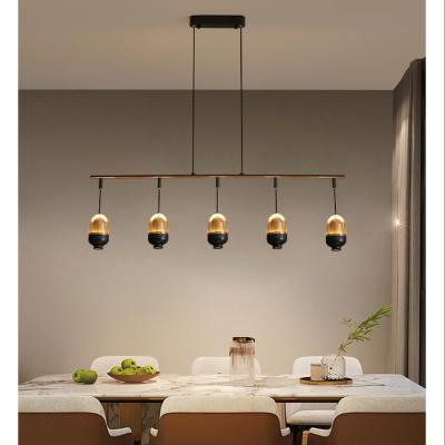 China Customized Modern Round Shape Modern Pebble Chandelier Luxury Multi Size Light Pendant for sale