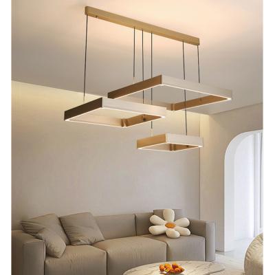 China Modern Modern Pendant Lighting Simple Hanging Office Chandelier Led Linear Commercial Office Pendant Light for sale