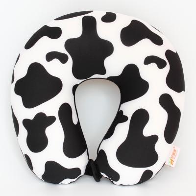 China Anti-Apnea Travel Pillow Microbeads U Shape Naping Cushion Airplane Neck Rest Pillow for sale