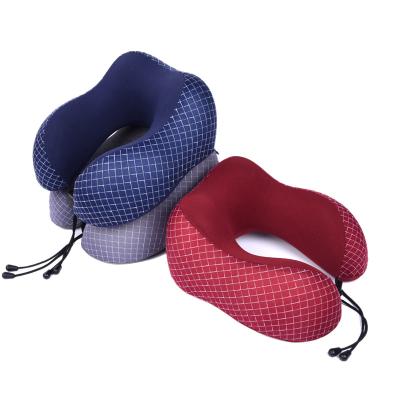 China Memory Customized New Style U Shape Memory Foam Travel Pillow for sale