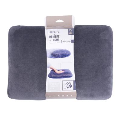 China Memory 2021 Ready To Board Amazon Best Selling Memory Foam Travel Neck Body Car Cushion Lumbar Pillow for sale