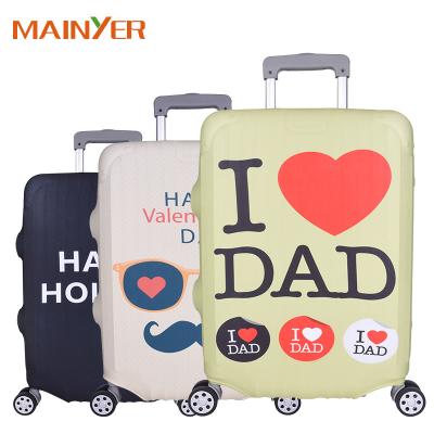 China Custom Promotional High Elasticity Cover Suitcase Luggage Cover Protective High Elasticity for sale