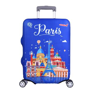 China 2021 Top Sale Promotional Luggage Sleeve Polyester Spandex Luggage Cover Suitcase Cover Protector Washable for sale