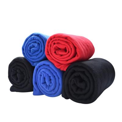 China Anti-pilling Blankets Shear Wholesale Soft Cozy Airline Fleece or Plush Travel Blanket Pillow Picnic Blankets for sale