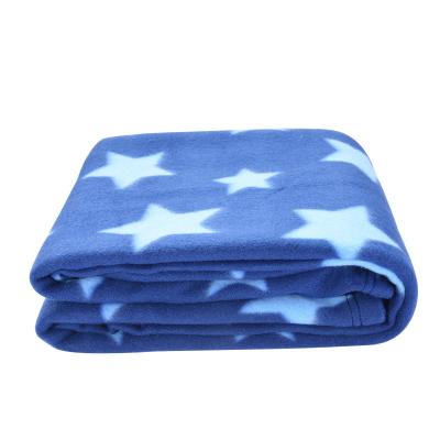 China Anti-pilling 2021 High Quality Fleece Adfa Flano Travel Airplane Office Blanket Stock Lots for sale