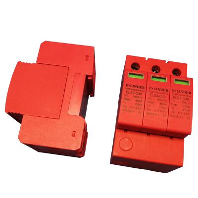 China High Performance Wholesale Home 1000V DC 40KA SPD Surge Protection Device for sale