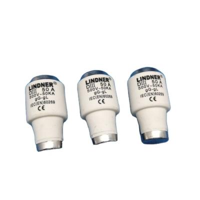 China High Performance White E33 DIII 63A 1P/3P Fusk Base White Porcelain Screw Fuse for sale