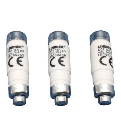 China Custom White Type Screw Fuse High Performance Porcelain 1P/3P AC Fuse 400V NEOZED Base for sale