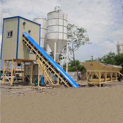 China Building Material Stores HZS Series Ready Mixed Concrete Plant Batching Specification for sale