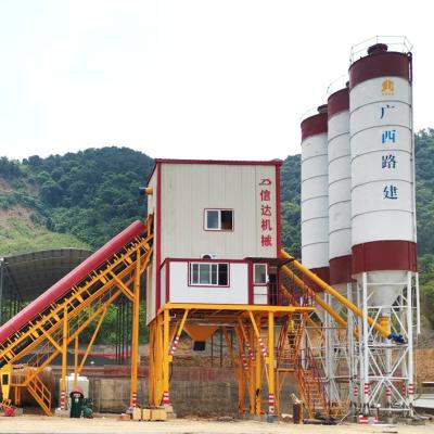 China Building Material Shops 120m3/h Ready Mixed Concrete Plant Equipment Factory Price HZS120 Concrete Mixing Concrete Mixing Machine for sale