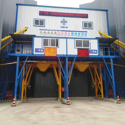 China Building Material Shops Concrete Brick Wall Panel Making 120m3/h Automatic Concrete Batching Mixing Plant HZS120 Precast Concrete Product Machine for sale