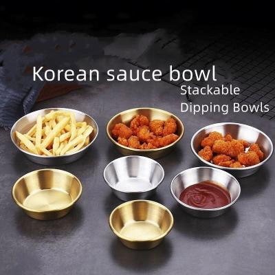 China Sustainable Korean Sushi Side Sauce Seasoning Dish With Mini Appetizer Plates Ramekins Multi Size Condiment Sauce Dipping Cups for sale