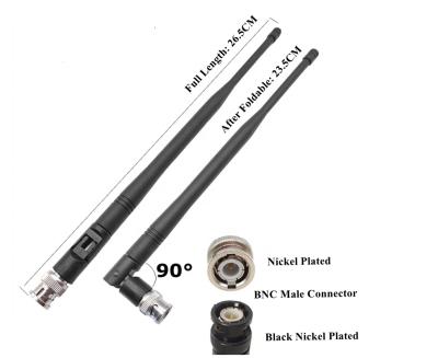 China Rubber Duck Antenna 410Mhz to 470Mhz with BNC Male Connector DOSIN-820 for sale