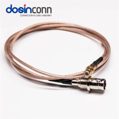 China Bulkhead/Front Bulkhead/4 Hole Flange RF Cable Coaxial BNCSMA Female FE BNCSMA/4 Hole Clamp RF Cable for sale