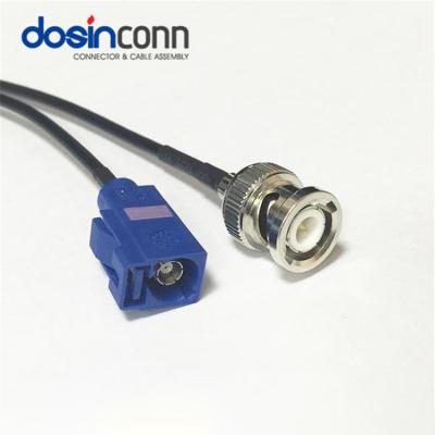 China Rear Bulkhead / Front Bulkhead / 4 Hole Clamp RF Coaxial Cable Pin Power BNC Fakra for sale