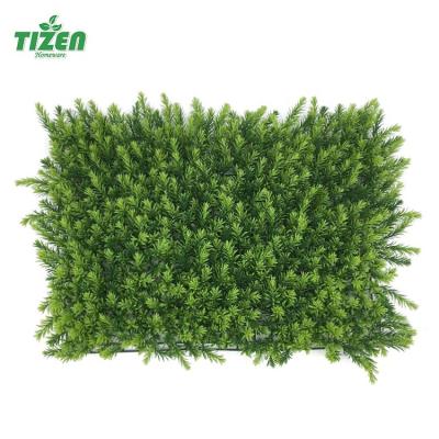 China High Quality Plastic Grass Wall Hedge Minimalist Tizen Greenery Boxwood Boxwood Panels For Home Garden Vertical Decoration for sale