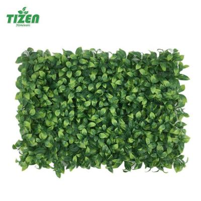 China Factory Direct Minimalist Tizen Fake Hanging Green Wall Plant Artificial Boxwood Protect Grass For Indoor Outdoor Decoration for sale