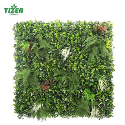 중국 Plant Wall Panell 3D Minimalist Artificial Grass Wall Panel Boxwood Hedge For Outdoor And Indoor Wall Decoration 판매용