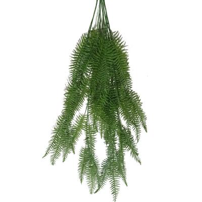 Cina 40 Plastic Plants Shrubs Plants Faux Leaves Artificial Outdoor Indoor Green Greenery Outside Garden Wedding Decoration in vendita