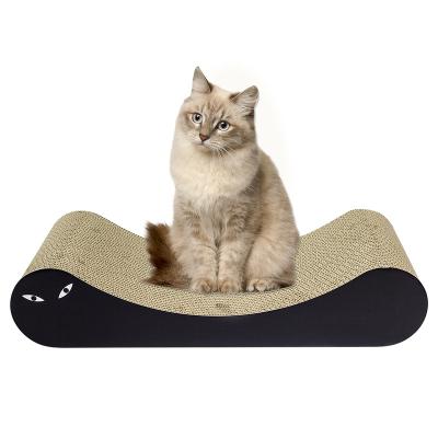 China Sustainable Hot Sales Low Quantity Kitten Scratching Stress Reliever Lounge Corrugated Cardboard Pillow Cat Scratcher for sale