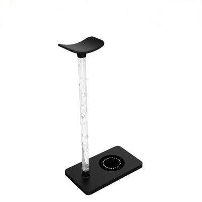 China Mobile Phone Radio Charging Newcomers Phone Wireless Charger 15W Earphone Stand With Wireless Charger for sale