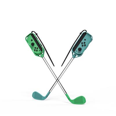 China Easy Installation 1 Pair Switch Game Accessories Enhance The Gaming Experience Mario Golf Games Club For Super Rush Golf Clubs Grips for sale