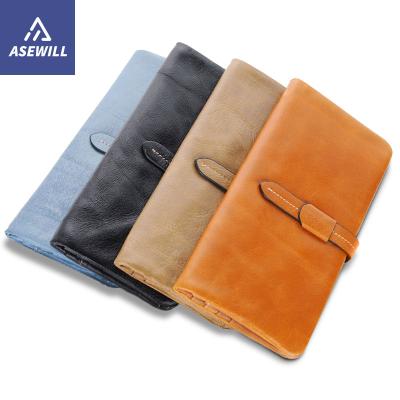 China 2020 Latest Clutch Wallet Ladies Waterproof Genuine Leather Wallets for Women Fashionable for sale