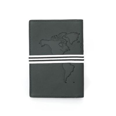 China Hot Selling Fashion Passport Case Fashion RFID Security Travel Passport Genuine Leather Holder for sale