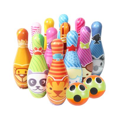 China Sports Toy Indoor Sports PU Foam Stress Bowling Balls For Kids Amusement for sale