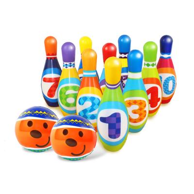 China Sports Toy Full Colors Printing PU Foam Bowling Ball Toys For Kids for sale