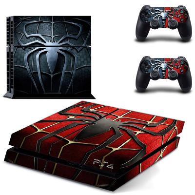 China Fashion PS4S03 Spiderman for PS4 Vinyl Skin for Playstation 4 Controller Controle PS 4 Console Cover Sticker and 2 Gamepad Manttee Decal for sale