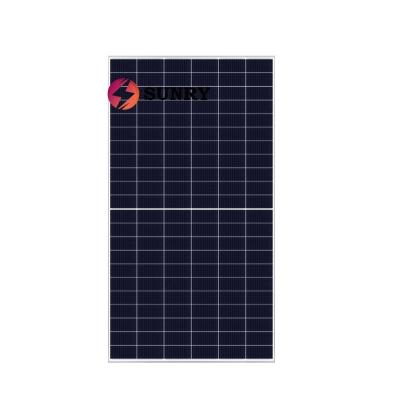 China MBB 655W 660W 665W 670W 675W PERC Half Cell 210mm Thin Film Monocrystalline Solar Panel 132cells for sale