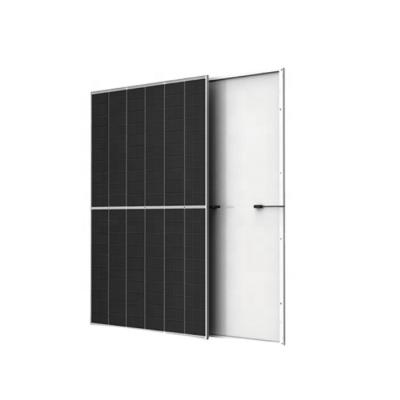 China 120 half cells 210mm 600w 605w 610w thin film monocrystalline solar panel for industrial and commercial solar plant for sale