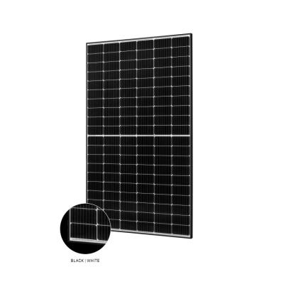 China All black 400watt solar panel price 390w 395w 400watt 410wp full black monocrystalline solar panel 182mmx182mm for sale