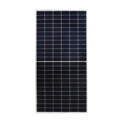 China 166mm Mono Mono Mono Cut Solar Panel 440W 450W 455W 9BB Black Solar Module 450w 144cells Half Thin Film for sale