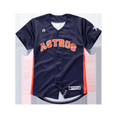 China Anti-Bacterial High Quality Custom Sublimation Baseball uniform Professional design Customized youth Baseball jersey for sale