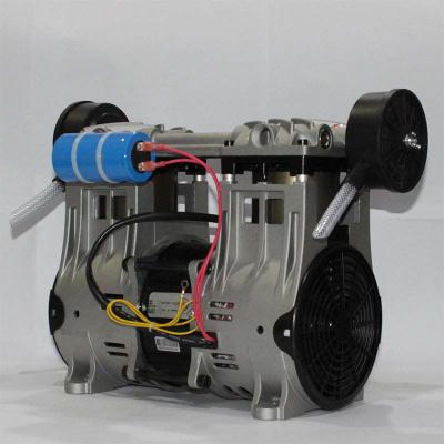 中国 110V 60Hz Oilless Clean Air Compressor 1500W Oil Less Piston Vacuum Pump 販売のため