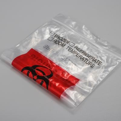 China Wholesale SafeSecure Moisture Proof Moisture Proof Lab Using Medical HDPE Specimen Recovery Bag Custom Printing Biohazard Specimen Bags Plastic Bags for sale