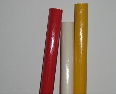 China Insulated gold green red blue white etc colored epoxy frp  fiberglass tube  rod pole pipe made in China for sale